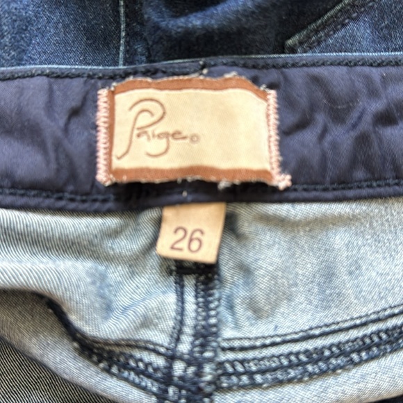 Paige peg skinny jeans size 26 - Picture 5 of 6